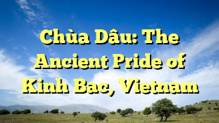 Chùa Dâu: The Ancient Pride of Kinh Bac, Vietnam