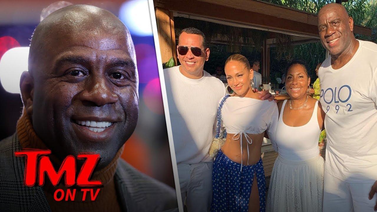 JLo Steals the Show at Magic Johnson's Extravagant 60th Birthday Bash: Exclusive News Update